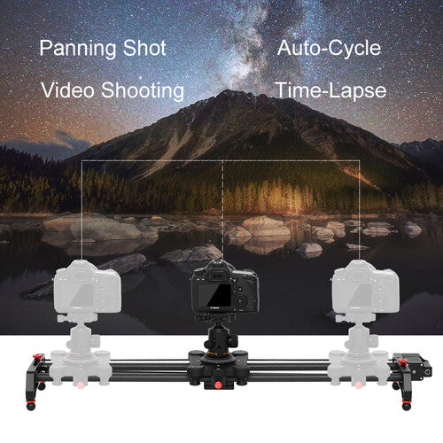 GVM GP-80QD Professional Video Carbon Fiber Motorized Camera Slider (32"")