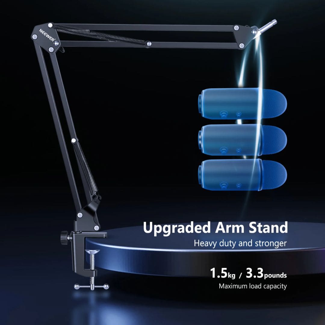 Neewer Mic Arm Microphone Stand Boom Suspension Scissor Stand (NB-35)