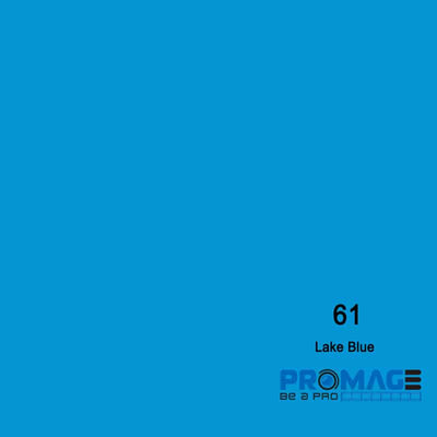 Promage LAKE BLUE PM-PB61  Seamless Background Paper 2.72m x 10m
