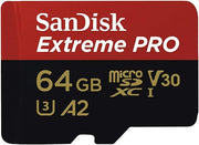 SANDISK EXTREME PRO MICRO SD 64GB/170MB-90MB