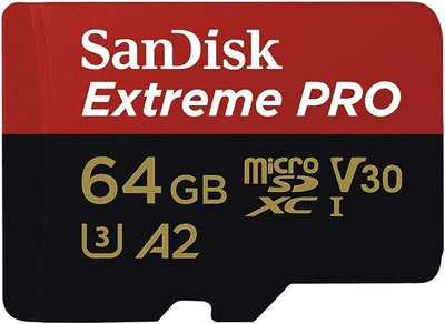 SANDISK EXTREME PRO MICRO SD 64GB/170MB-90MB