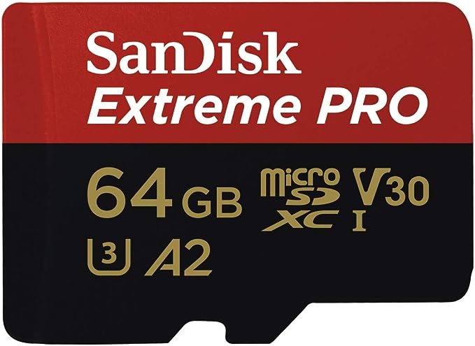 SANDISK EXTREME PRO MICRO SD 64GB/170MB-90MB