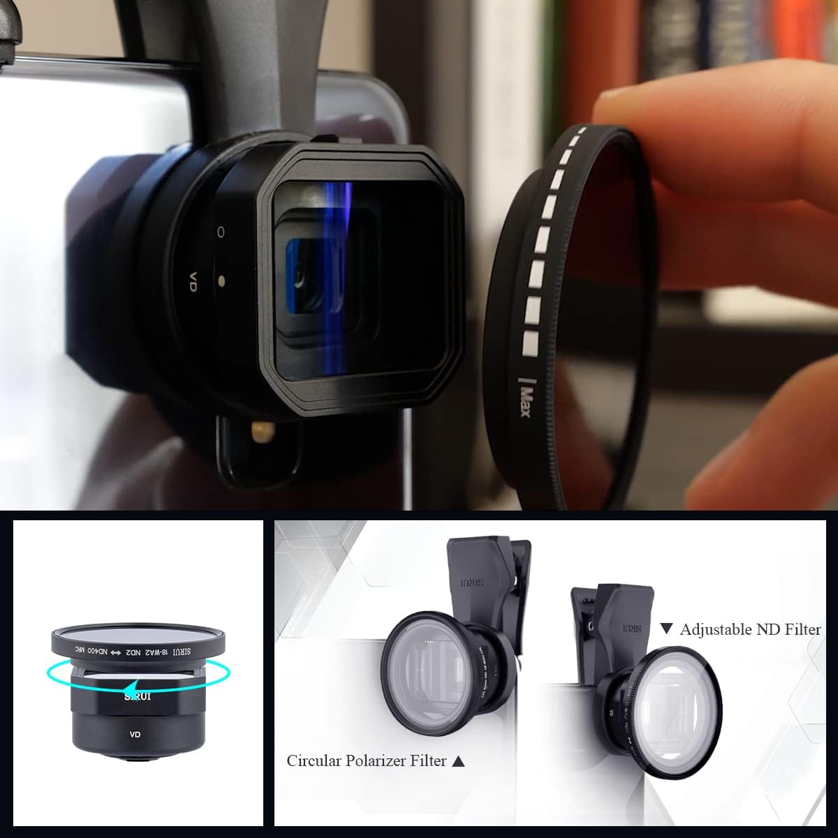 SIRUI ANAMORPHIC LENS FOR MOBILES