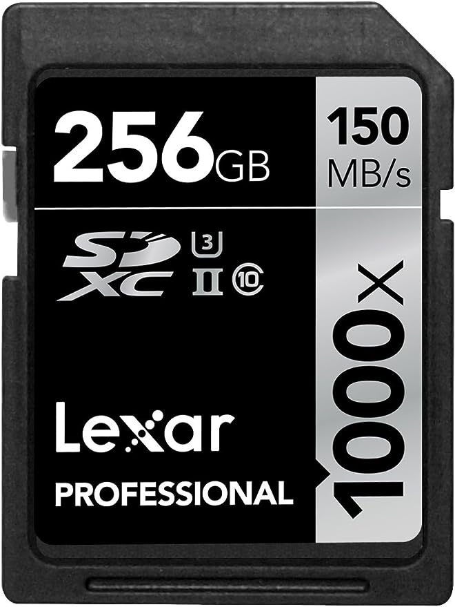 LEXAR 256GB UHS-II PROFESSIONAL SD CARD