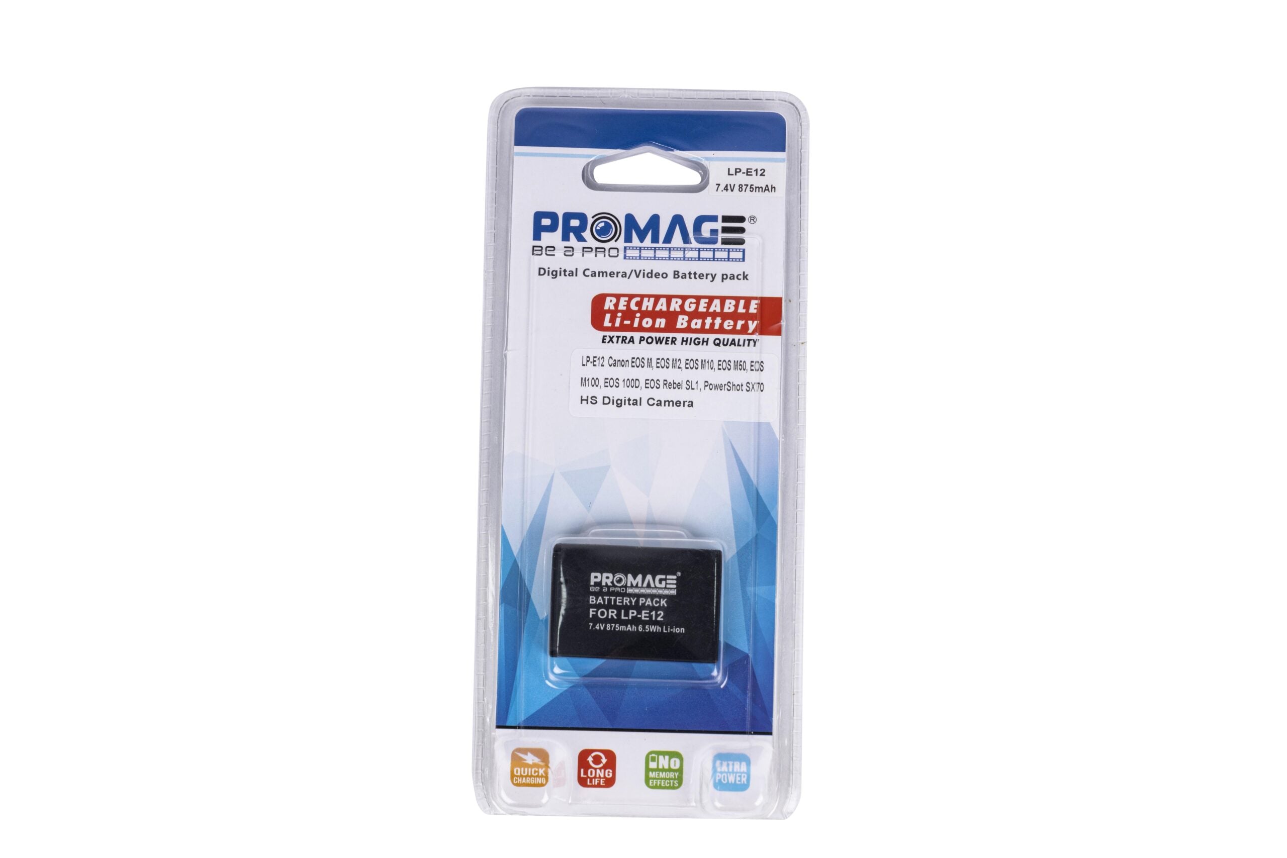 Promage Canon LP-E12 Battery Pack