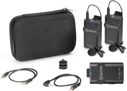 BOYA BY-WM4 PRO-K2 PORTABLE 2.4G WIRELESS MICROPHONE