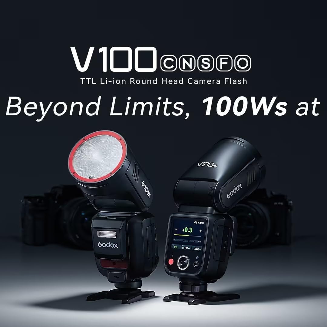 Godox V100-C Flash for Canon Camera