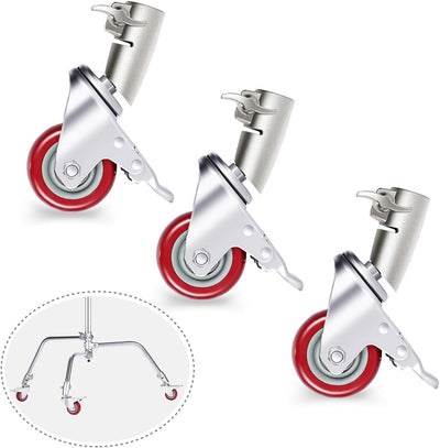 PROMAGE SWIVEL CASTER WHEEL FOR LIGHT STAND/TRIPOD
