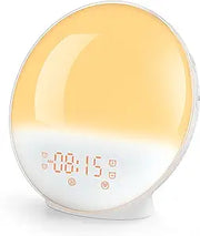 HEIMVISION A80S SUNRISE ALARM CLOCK, WAKE UP LIGHT/SUNLIGHT LAMP WITH DUAL ALARM CLOCKS