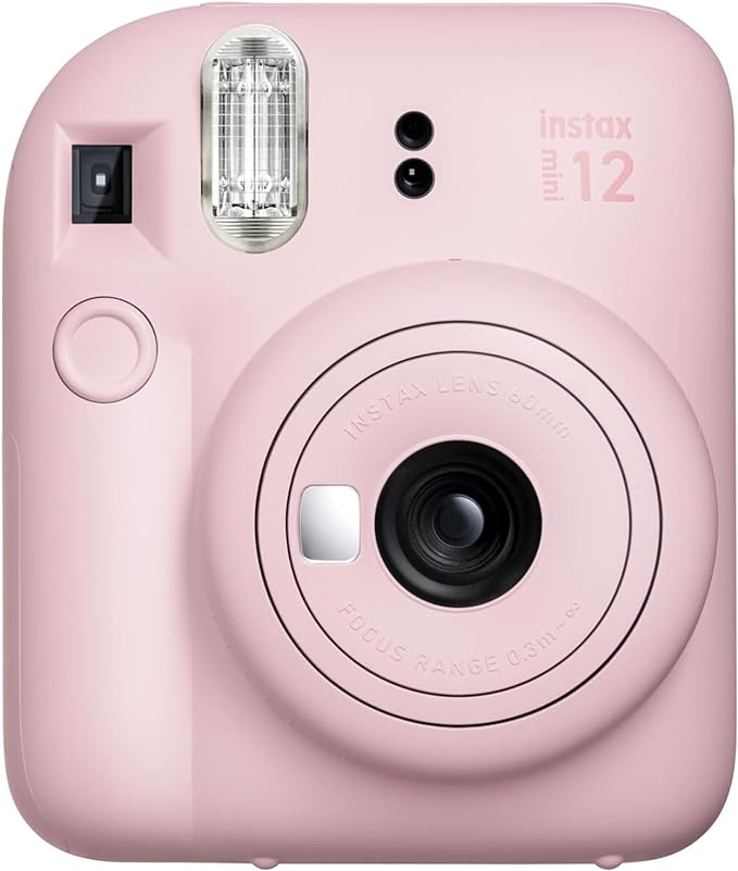 Fujifilm Instax Mini 12 Instant Camera - Blossom Pink
