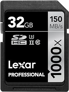 LEXAR 32GB PROFESSIONAL UHS-II SD CARD