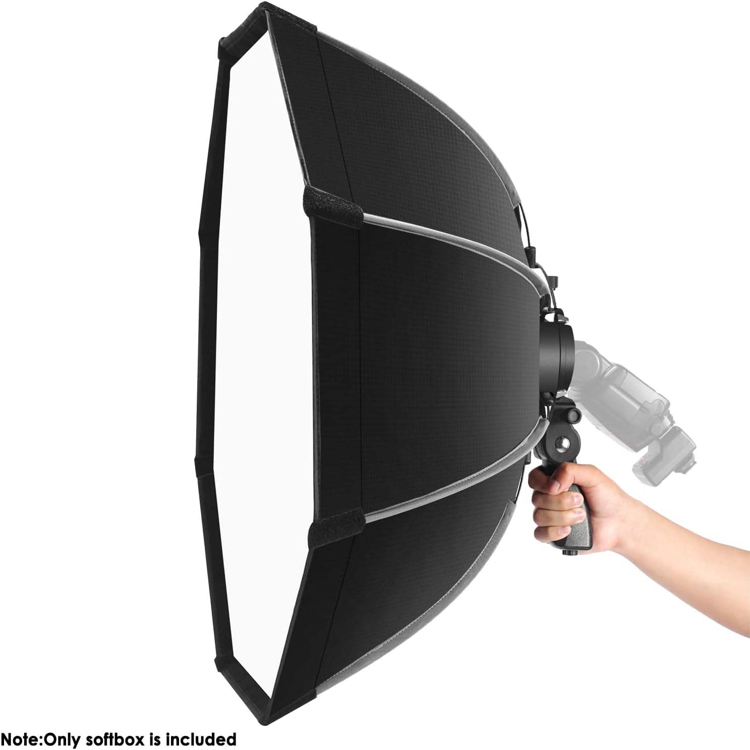 NEEWER 26''/65CM Octagonal Softbox Quick Release with S-Type Bracket Mount