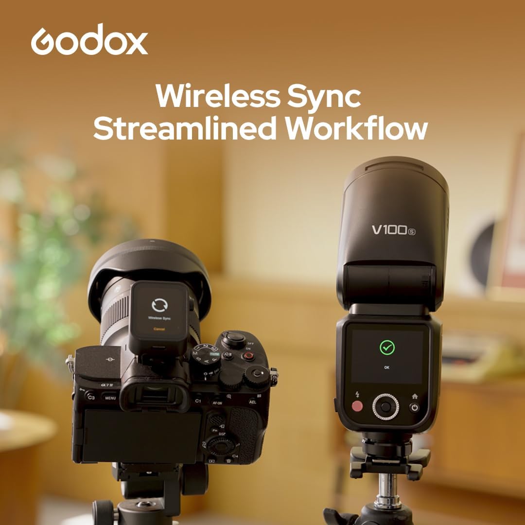 Godox V100-C Flash for Canon Camera