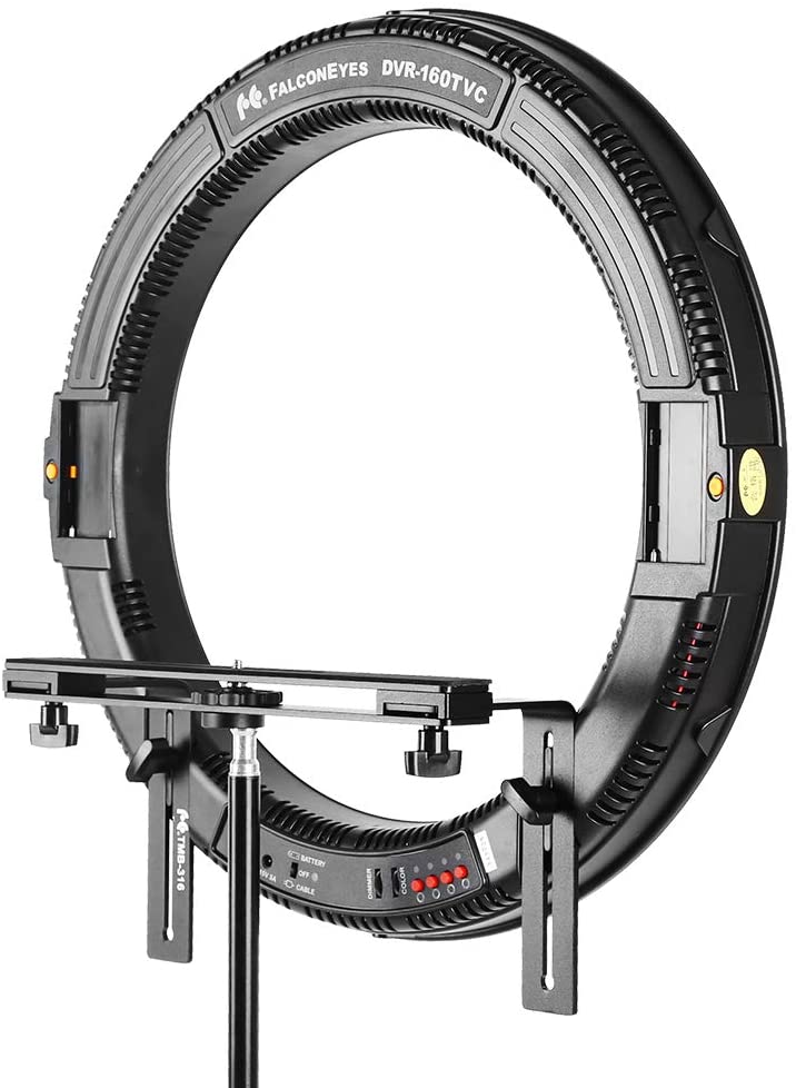 Falcon Eyes DVR-512DVC LED Ring Light Black