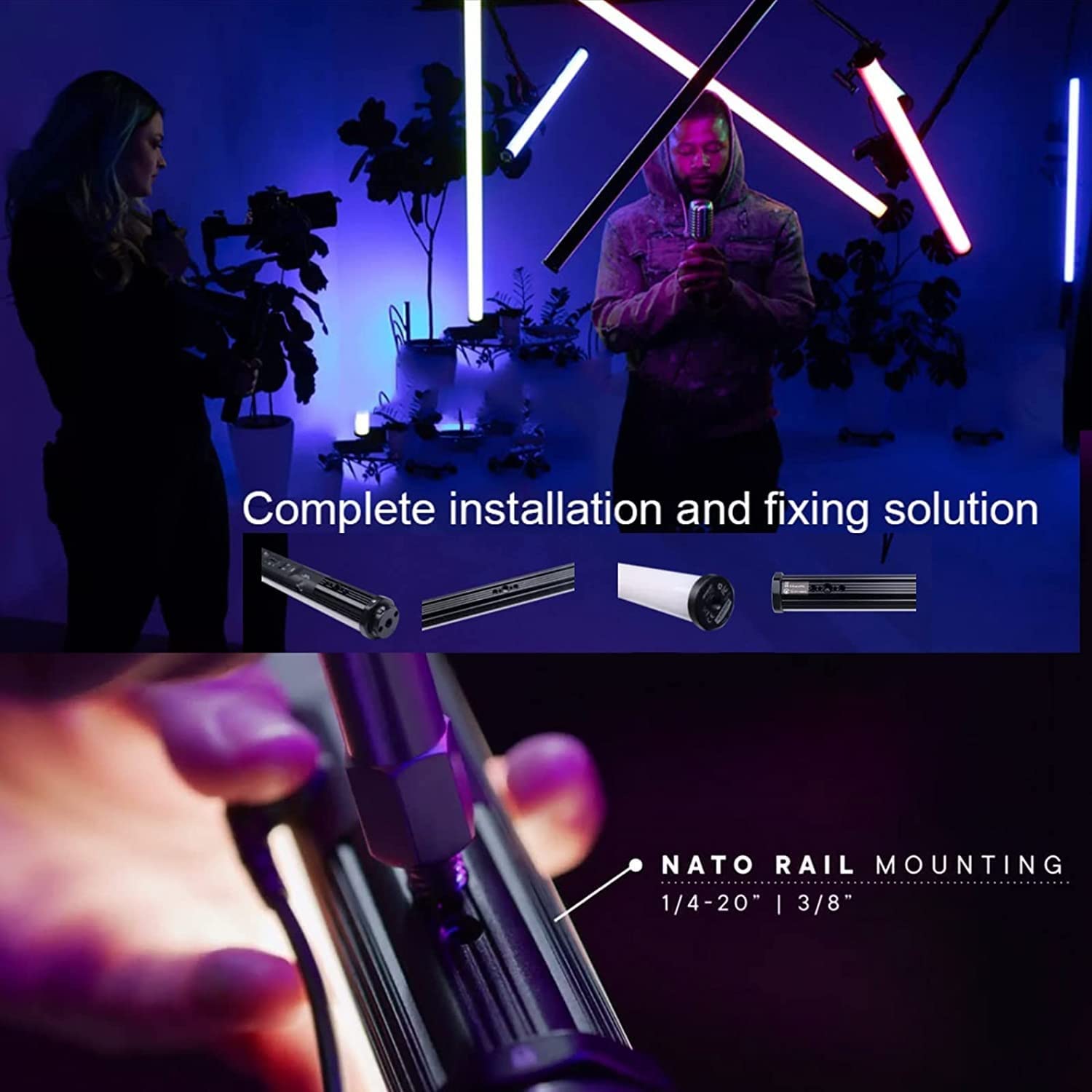 Aputure amaran RGB LED Tube Light