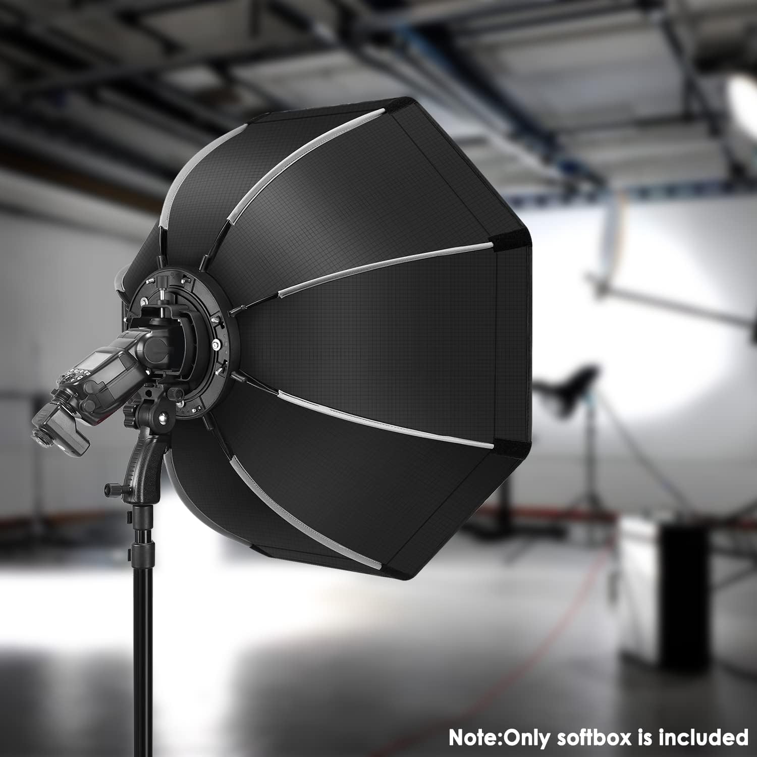 NEEWER 26''/65CM Octagonal Softbox Quick Release with S-Type Bracket Mount
