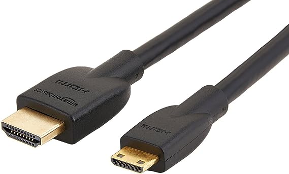 AMAZON BASICS BO14I8UHXE HIGH-SPEED MINI-HDMI TO HDMI CABLE 10FT 3M