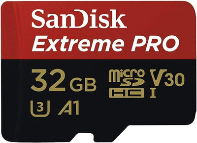 SANDISK EXTREME PRO MICRO SD - 32GB/100MB