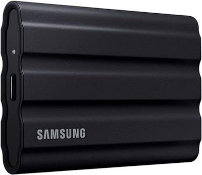 SAMSUNG 2TB T7 SHIELD PORTABLE SSD (BLACK)