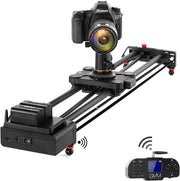 GVM-1.5D 80cm Professional Wireless Video Carbon Fiber Motorized Camera Slider With Bluetooth Remote