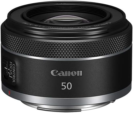 Canon RF50mm F1.8 STM for Canon Full Frame Mirrorless RF Mount Cameras [EOS R, EOS RP, EOS R5, EOS R6](4515C002)