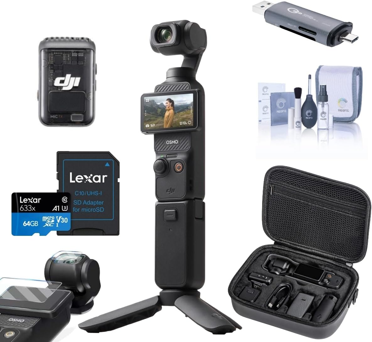 DJI Osmo Pocket 3 Creator Combo - 1-Year Manufacturer’s Warranty
