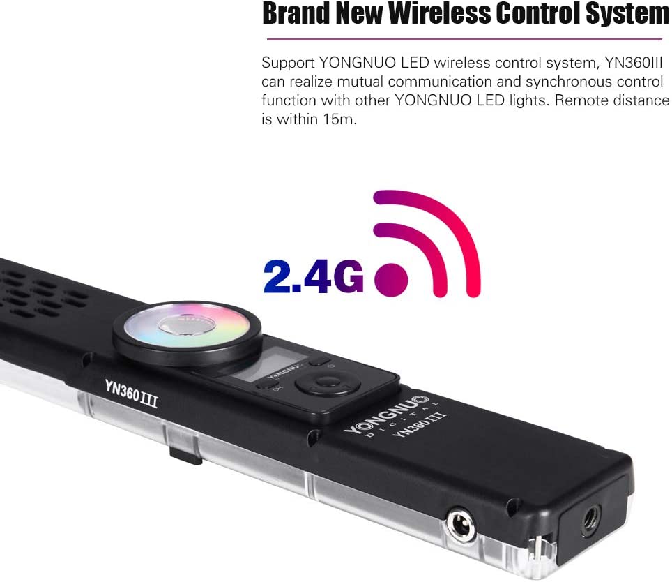 Yongnuo YN360 III Bi-Color RGB LED Light Wand