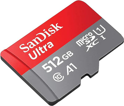 SANDISK ULTRA MICROSDXC A1 UHS-I 512 GB/120 MB MEMORY CARD
