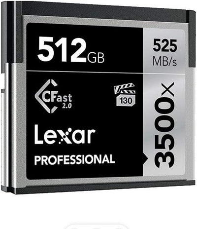 Lexar 512GB Professional CFast 2.0 Card