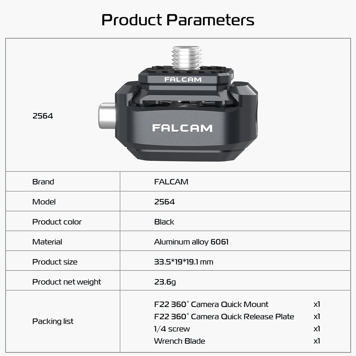 Ulanzi Falcam F22 Quick Release Kit for INSTA360