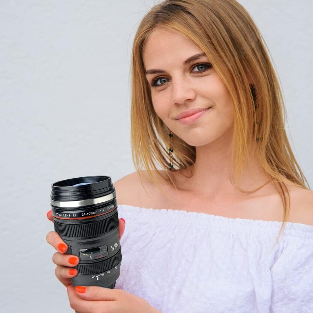 PROMAGE LENS CUP FOR DRINKING HOT COLD COFFEE BEVERAGE