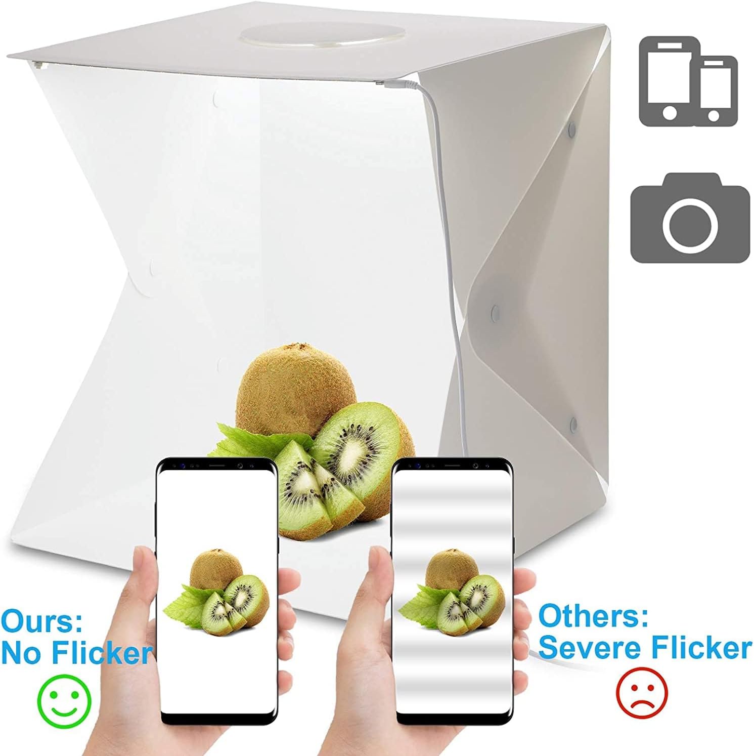 PROMAGE PORTABLE LED PHOTO BOX  25 CM