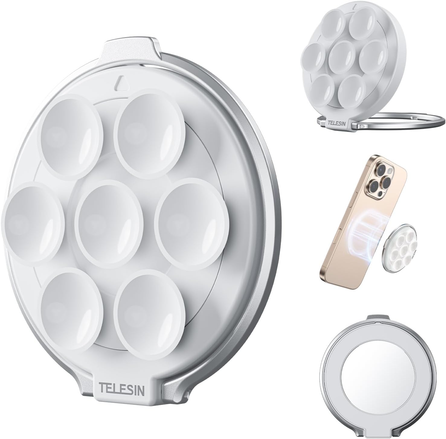 TELSIN Magnetic Suction Cup Mount