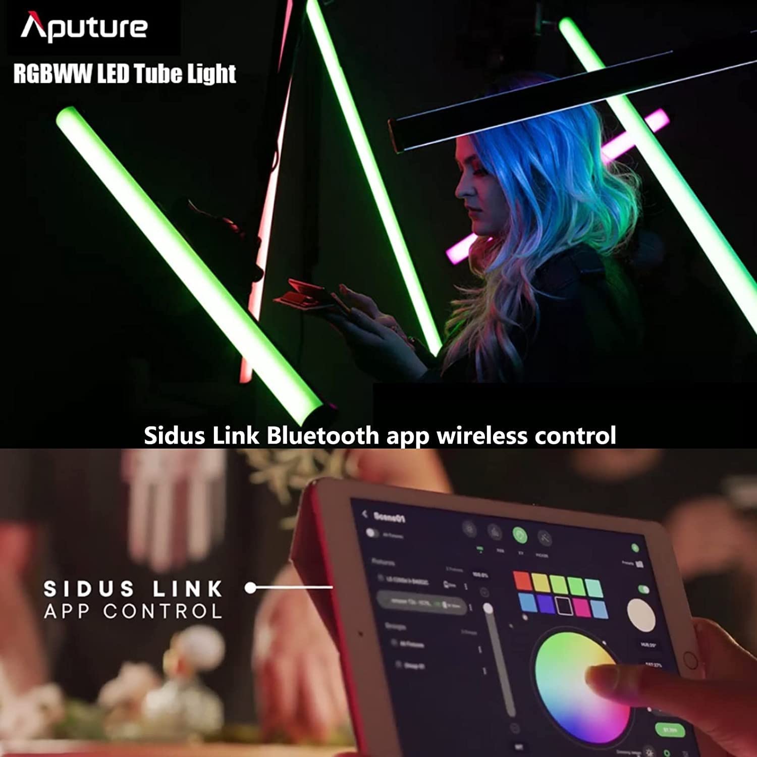 Aputure amaran RGB LED Tube Light