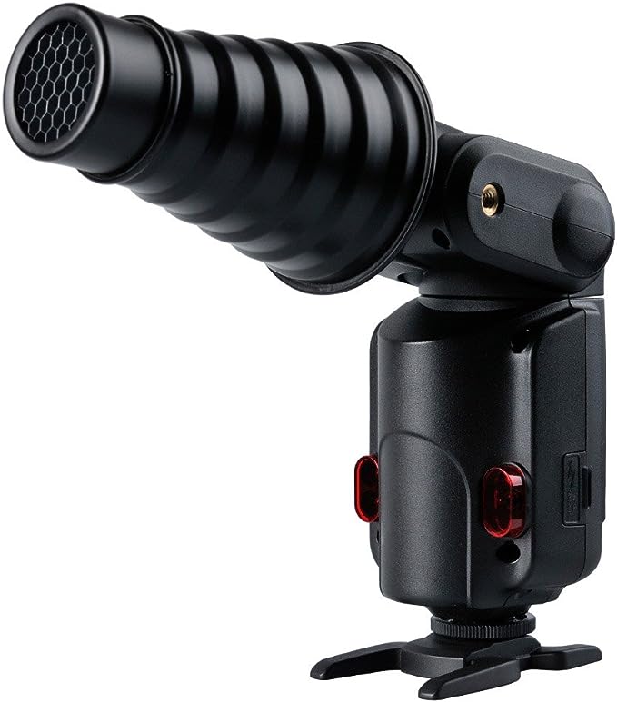 Godox AD-S9 Snoot with Honeycomb Grid for WITSTRO Speedlite Flash AD200 AD200PRO AD360II