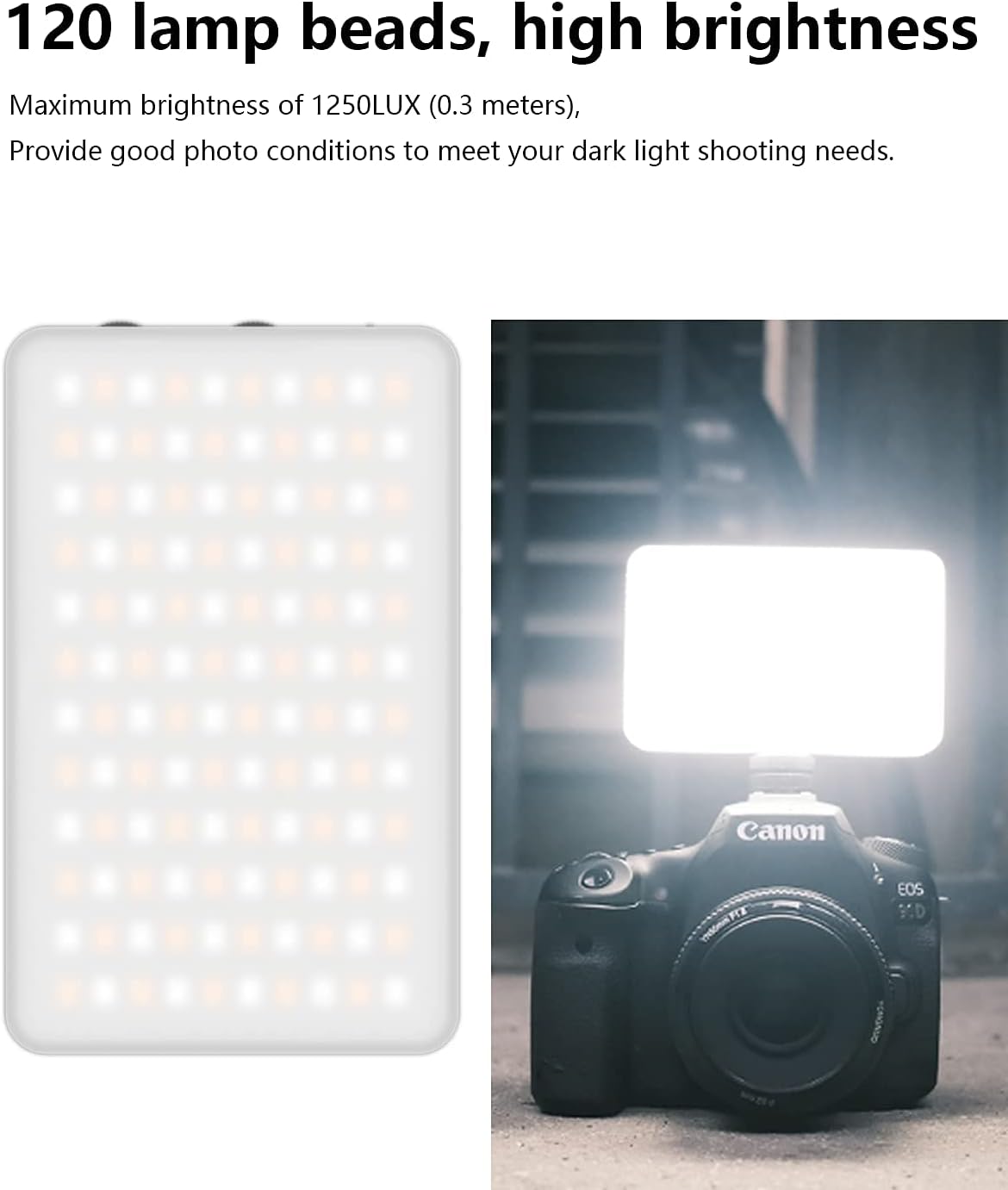 Ulanzi VL120 Bi-Color LED Video Light