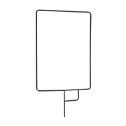 E-IMAGE F01-18 45X60CM RECTANGULAR FLAG PANEL WITH MOUNTING PINS GOLD/WHITE/BLACK/SILVER