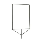 E-IMAGE F02-30 76X91CM RECTANGULAR FLAG PANEL WITH MOUNTING PINS GOLD/WHITE/BLACK/SILVER