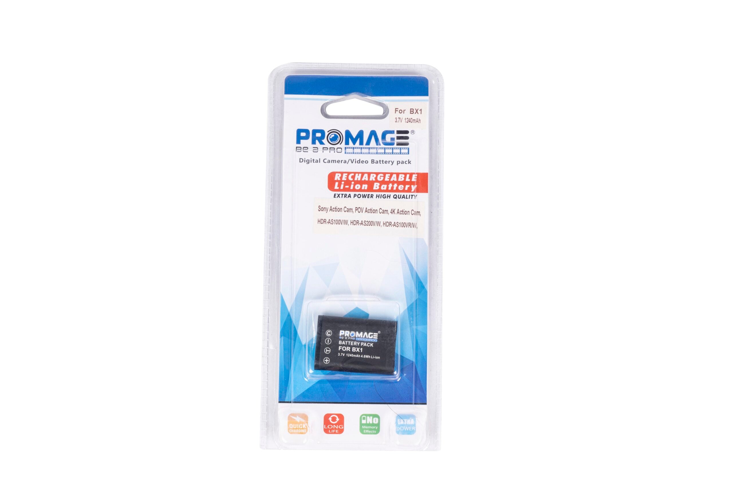 Promage Battery For Sony -BX1