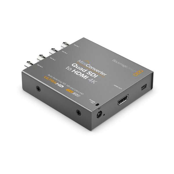 Blackmagic Design Mini Converter Quad SDI to HDMI 4K 2 CONVMBSQUH4K2