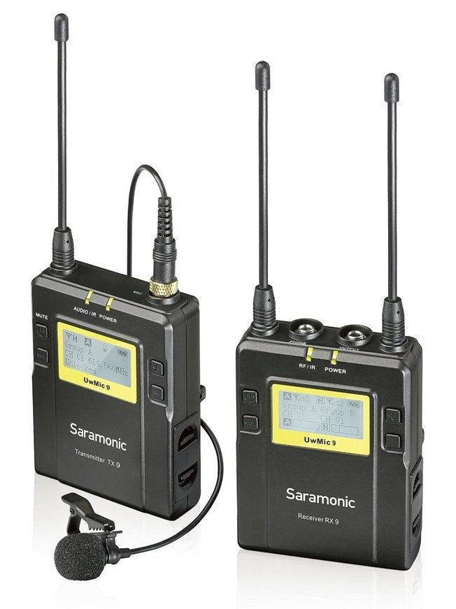 Saramonic UwMic9 Camera-Mount Wireless Omni Lavalier Microphone System