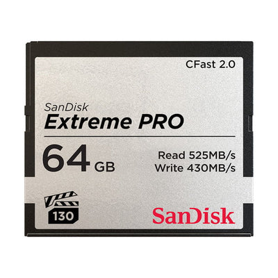 SanDisk 64GB Extreme PRO CFast 2.0 Memory Card