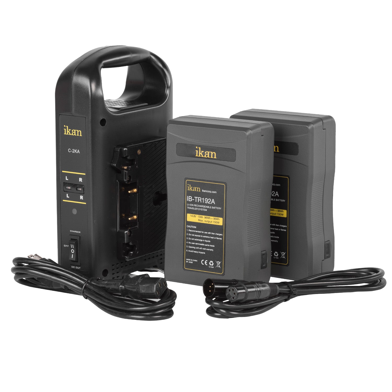 Ikan PRO POWER KIT W/ 2 X IB-TR192 BATTERIES &amp; DUAL CHARGER