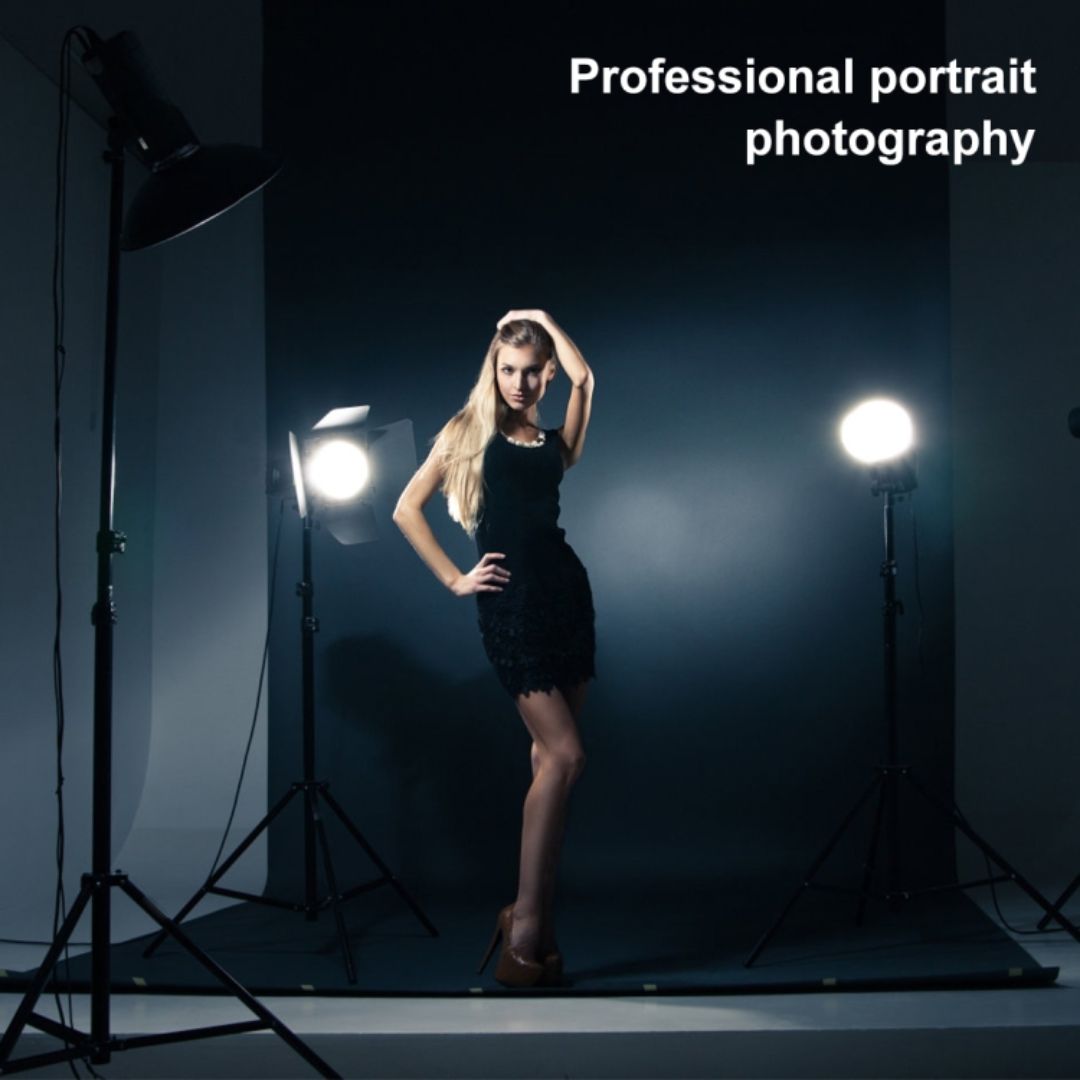 PULUZ 3m x 6m Photography Background Thickness Photo Studio Background Cloth Backdrop (Black) PU5206B