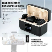Neewer KM18 Wireless Button Lavalier Microphone Kit