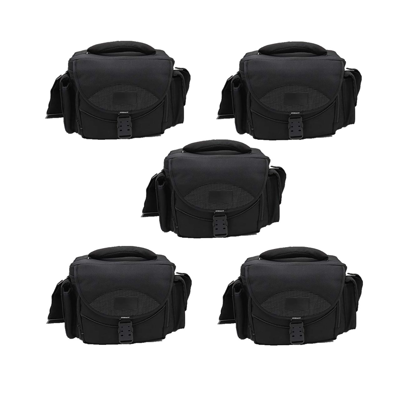 Solibag Shoulder Case -3000 Large Dslr Gadget Bag (Gray Interior) Pack Of 5Pcs
