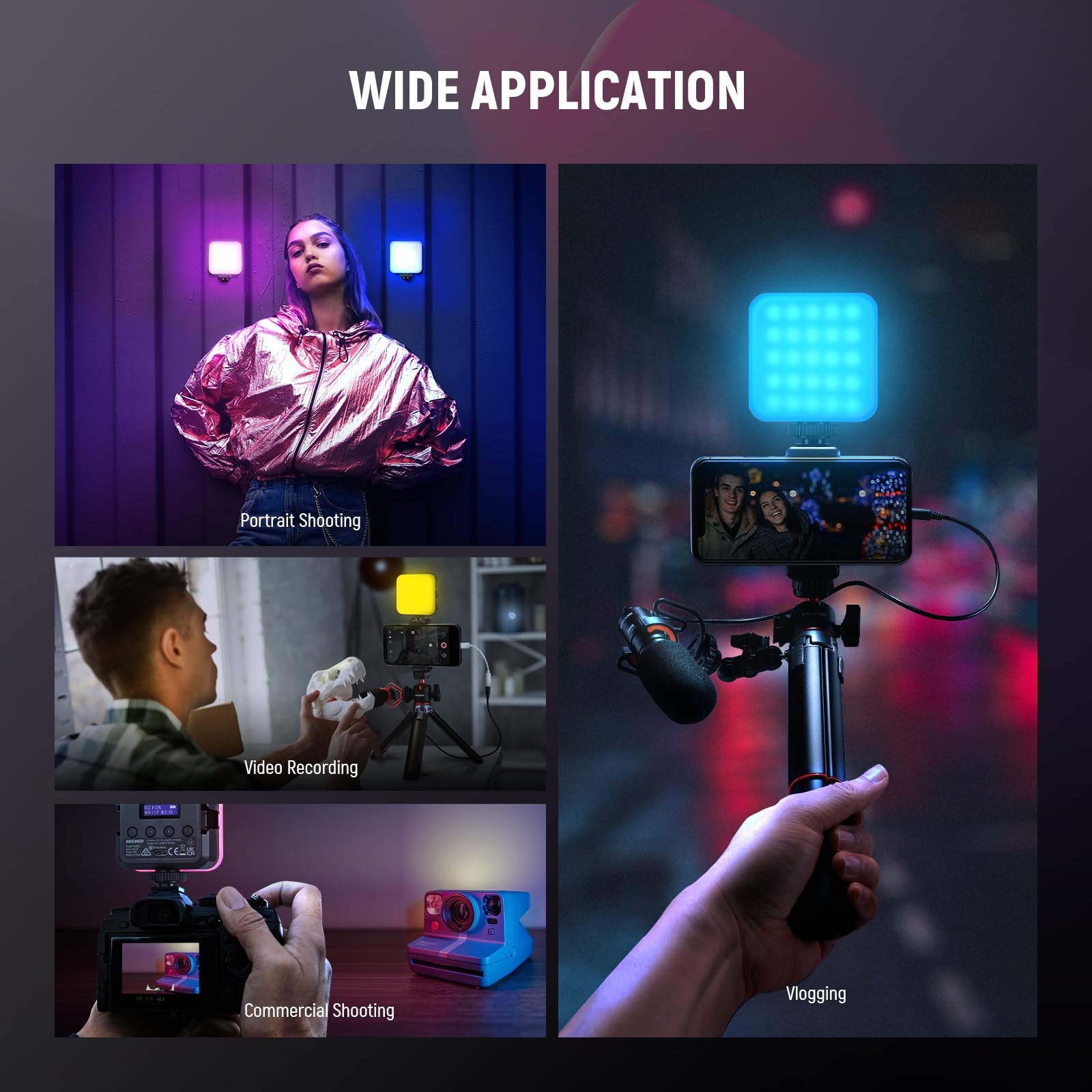 PROMAGE RGB VIDEO LIGHT PM20 R