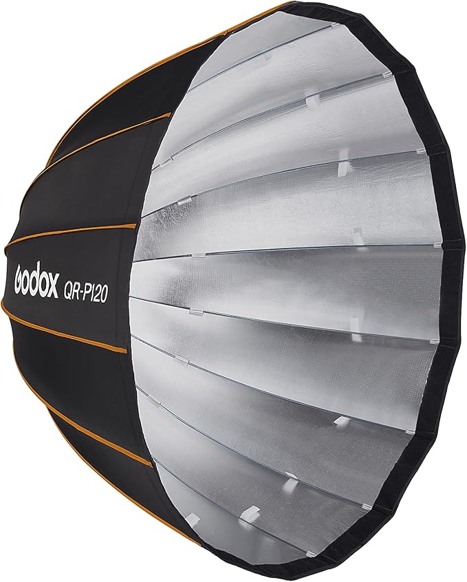Godox Quick Release Parabolic Softbox 120 CM Bowens mount with Grid