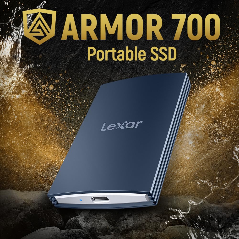 Lexar 2TB ARMOR 700 USB 3.2 Gen 2x2 Portable SSD