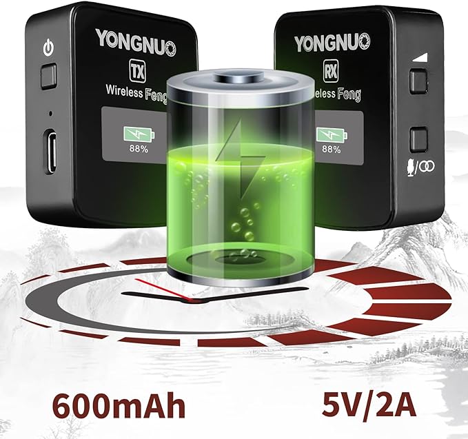 YONGNUO FENG 2.4G WIRELESSS MIC SYSTEM